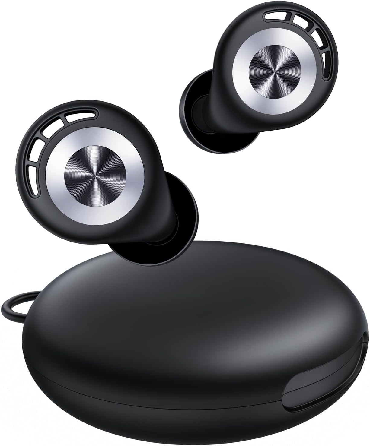 Detalle de Ear Plugs for Sleeping 50dB: Noise-Cancelling Silicone Eartips Kit with Case