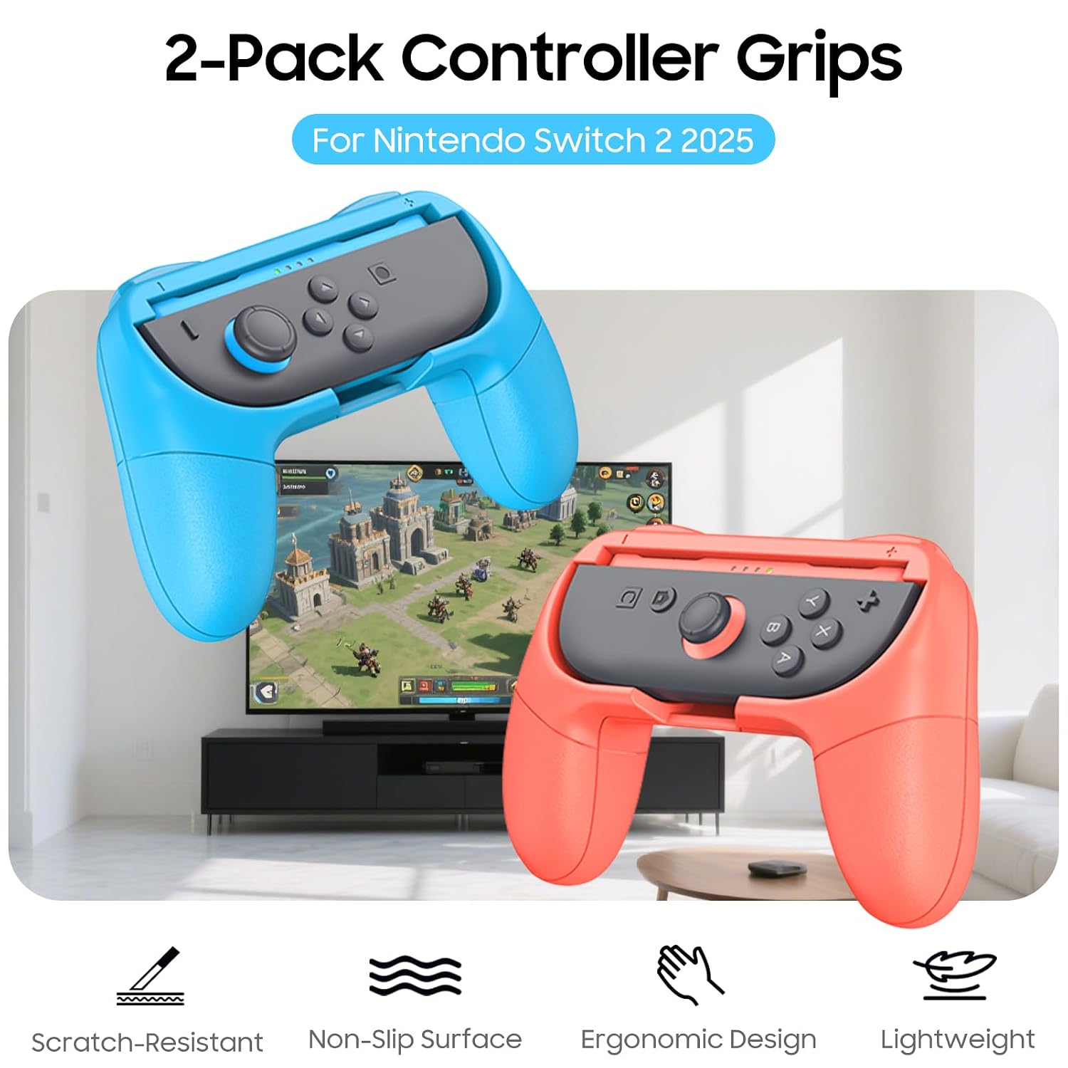 Thumbnail 6 de FINTIE Grip für Nintendo Switch 2 Joy-Con – 2er Set