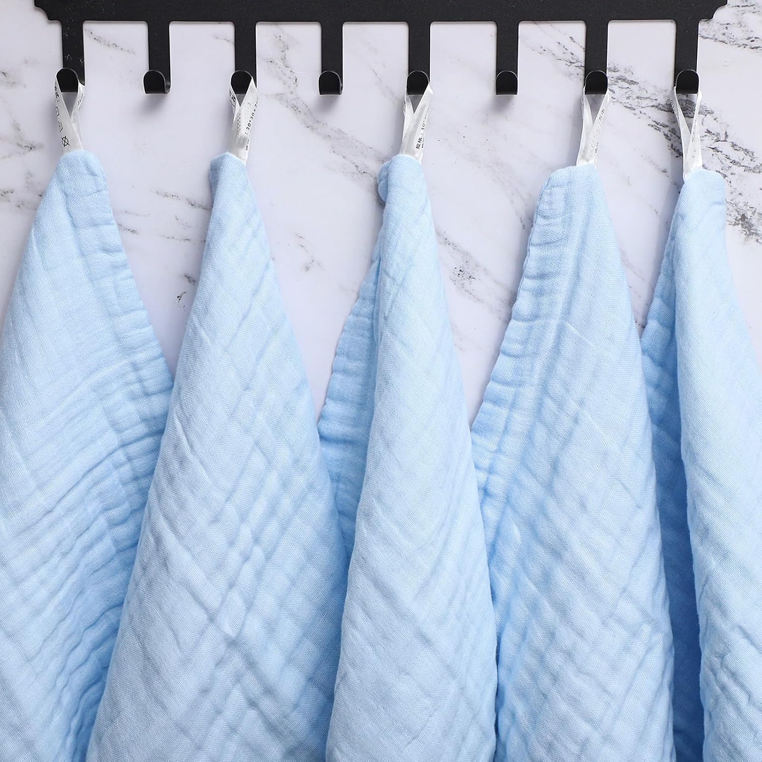 Thumbnail 5 de Lanjue 8 Pack Muslin Cloths 12x12 inch
