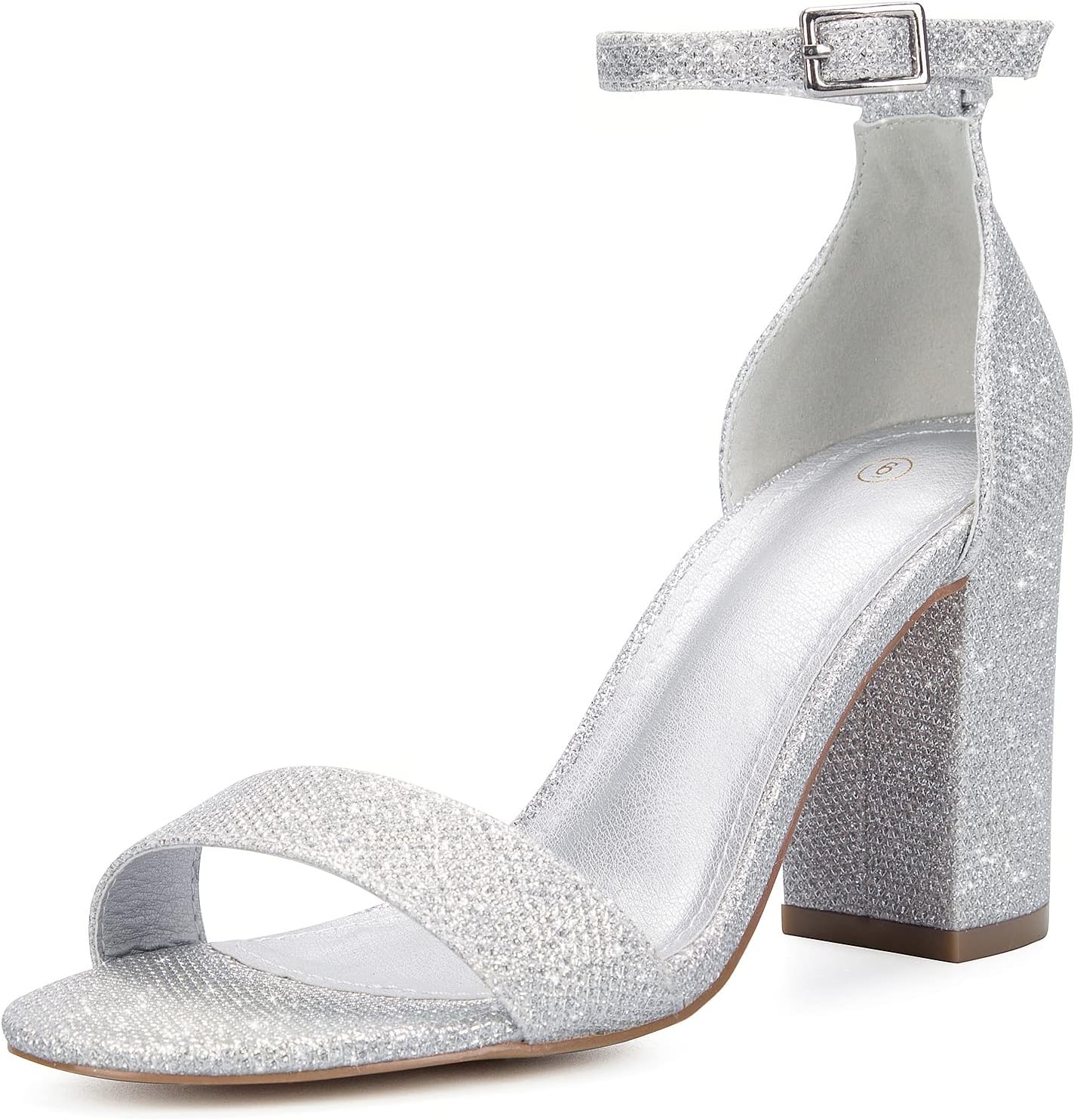 Thumbnail 6 de COASIS Women’s Chunky Block Heels Open Toe Ankle Strap Sandals (3.5 Inch)