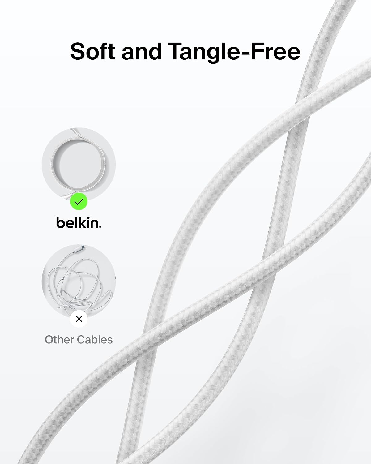 Thumbnail 4 de Belkin Eco USB‑C to USB‑C Cable 2m 240W