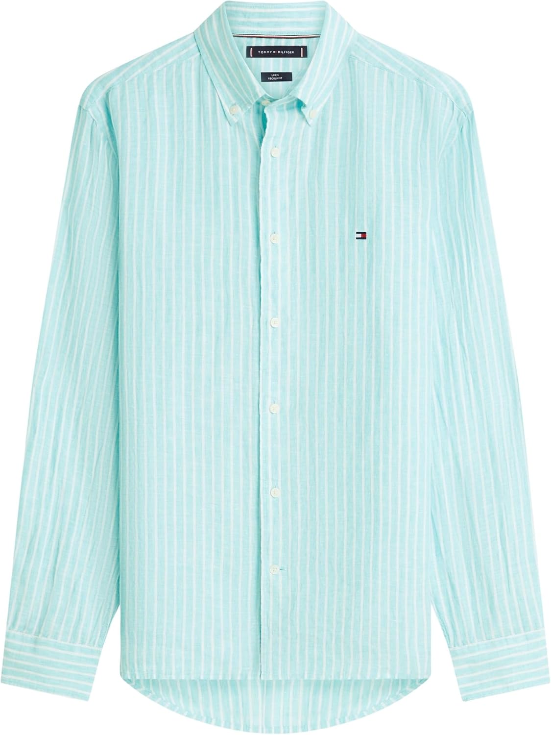 Thumbnail 4 de Tommy Hilfiger Linen Bengal Stripe RF Shirt S/S Uomo