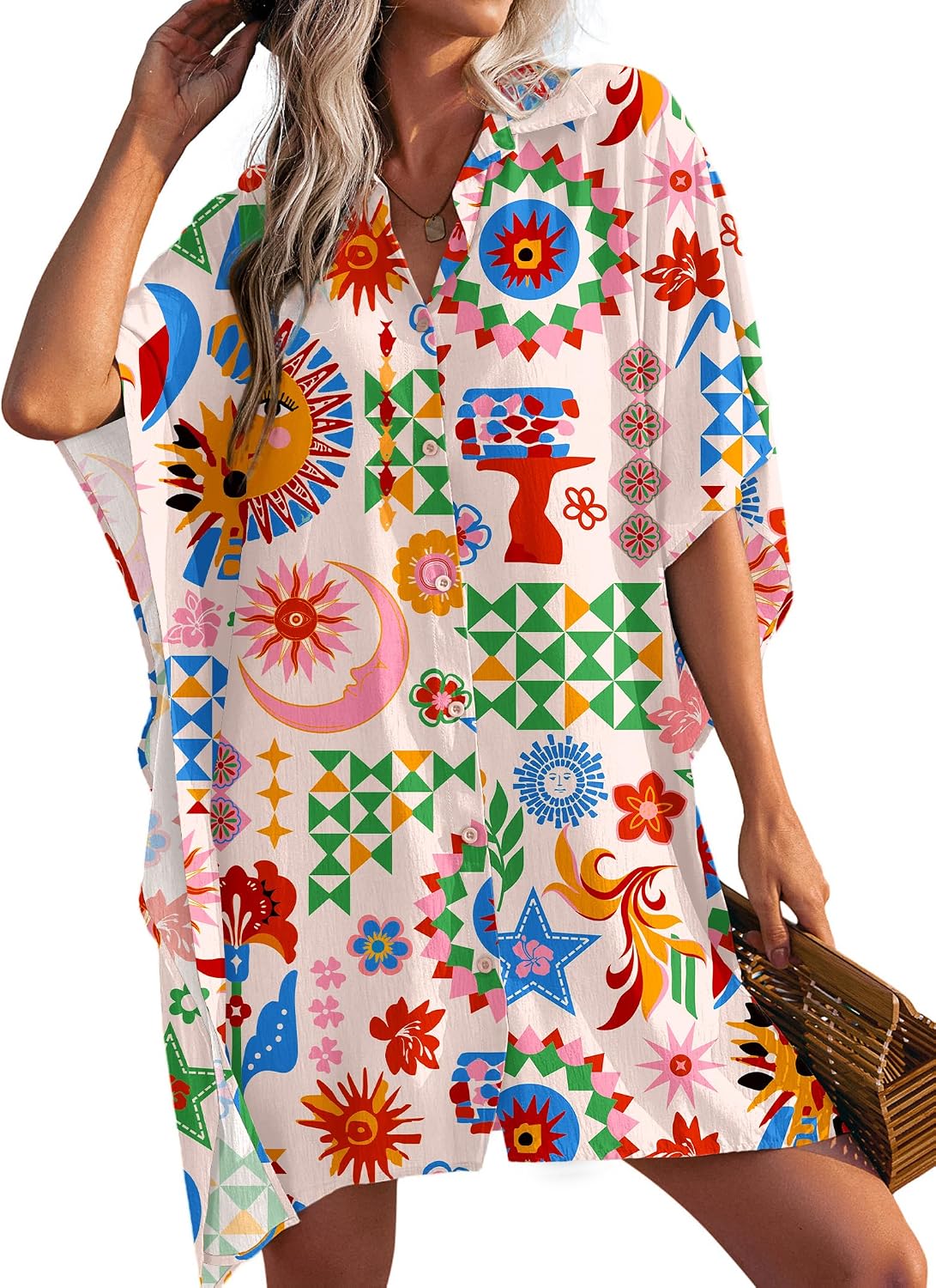 Thumbnail 5 de Ekouaer Swimsuit Cover-Up Shirt