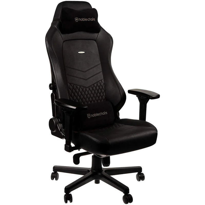 Detalle de noblechairs Hero Cuero Negra 150 kg