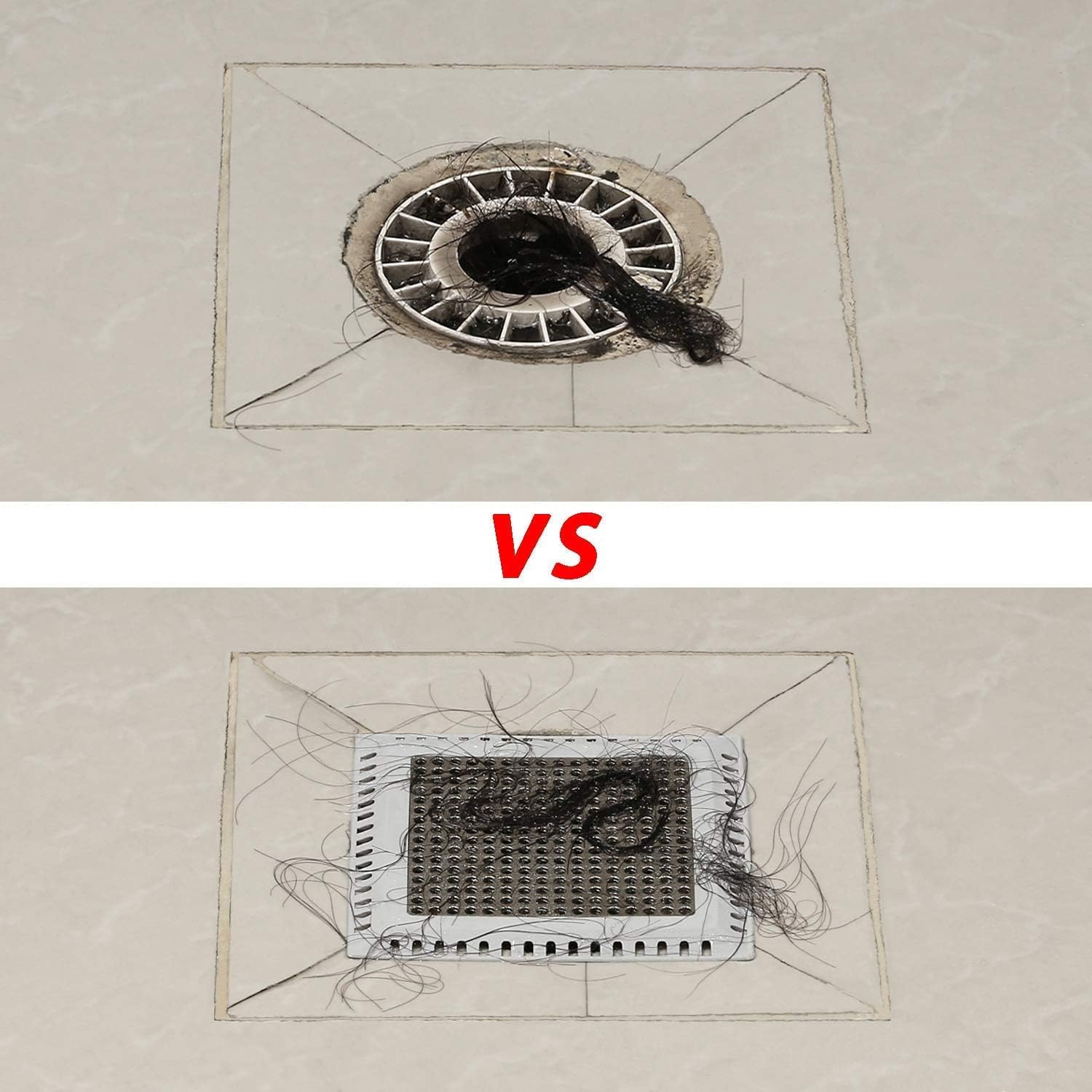 Thumbnail 4 de Aojuxix FANG -1 Shower Drain Hair Catcher, Stainless Steel and Silicone