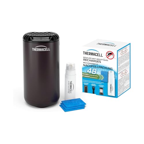Detalle de Thermacell Diffuseur Anti-Moustiques et Moustiques Tigres – 20 m², 60 h