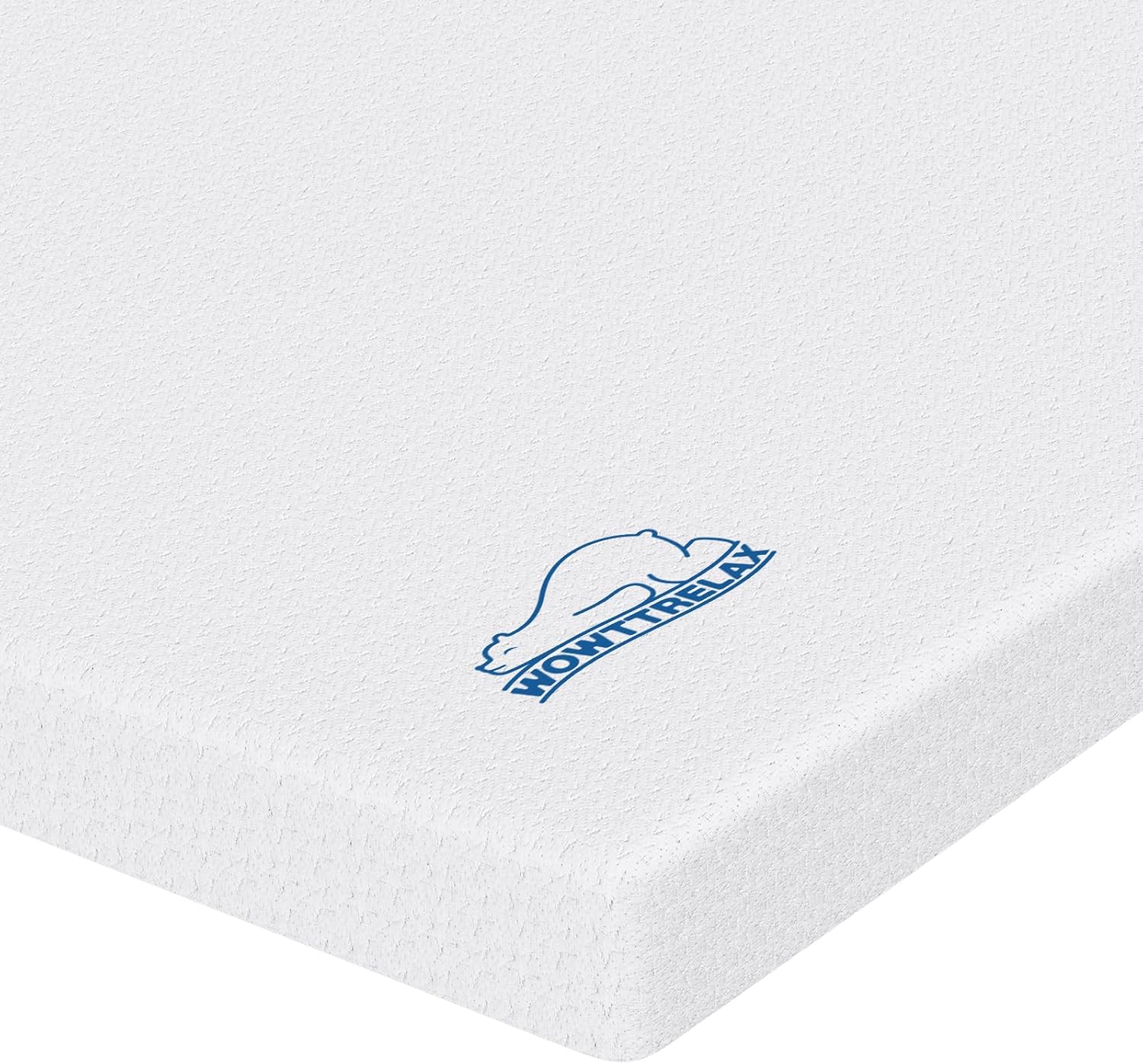 Detalle de WOWTTRELAX Dual-Layer Memory Foam Topper 150x200x5cm