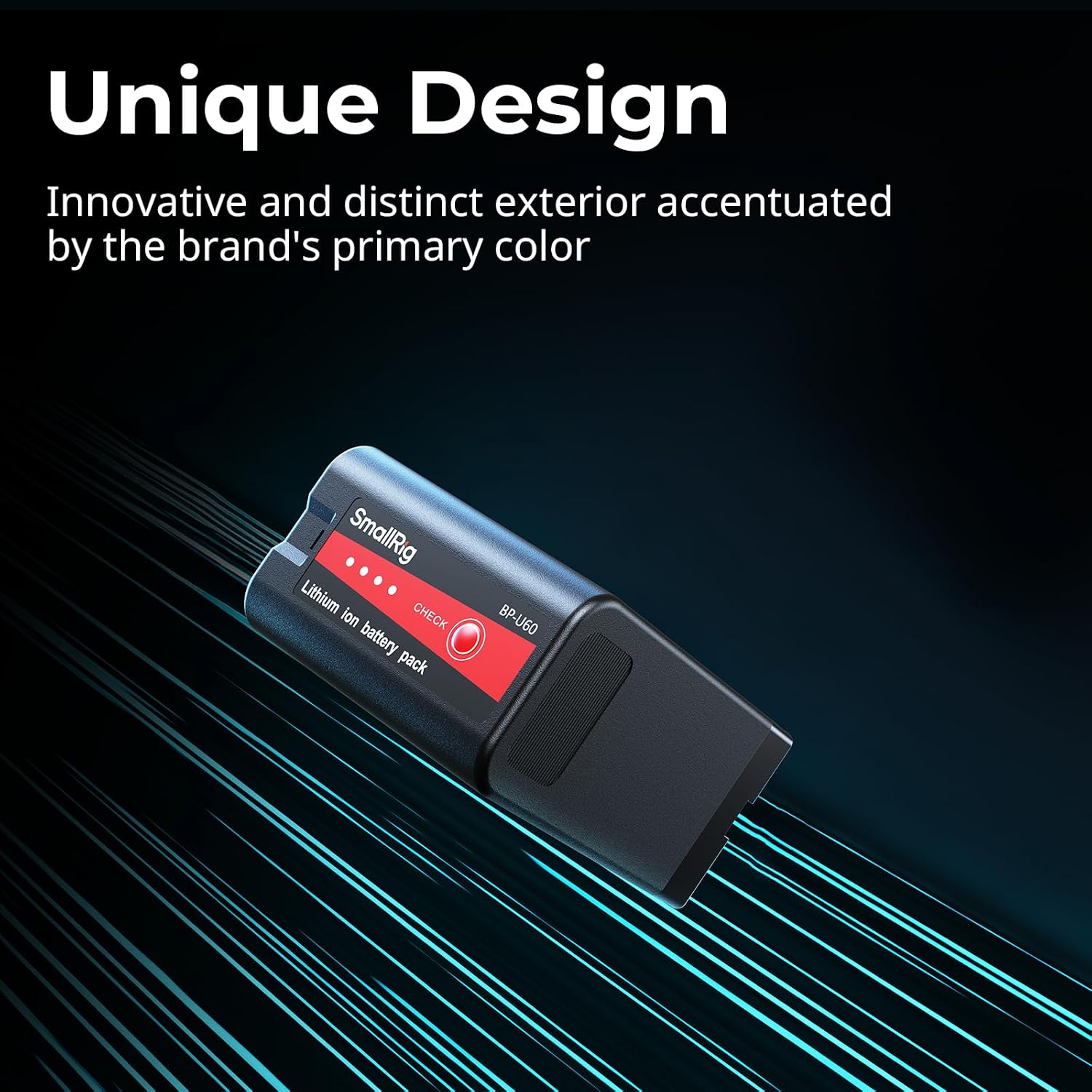 Thumbnail 3 de SmallRig 99Wh / 6800mAh Replacement Battery for Sony BP-U60 (with battery indicator)