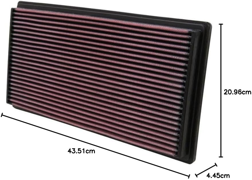 Thumbnail 2 de K&N 33-2670 Hochleistungs-Motorluftfilter für Volvo (1991–2009): Abwaschbar, langlebig und einfach zu installieren