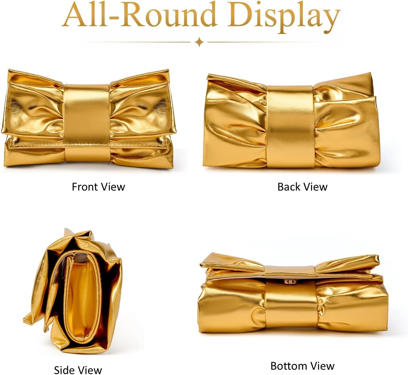 Detalle 2 de DETARA Evening Clutch in PU