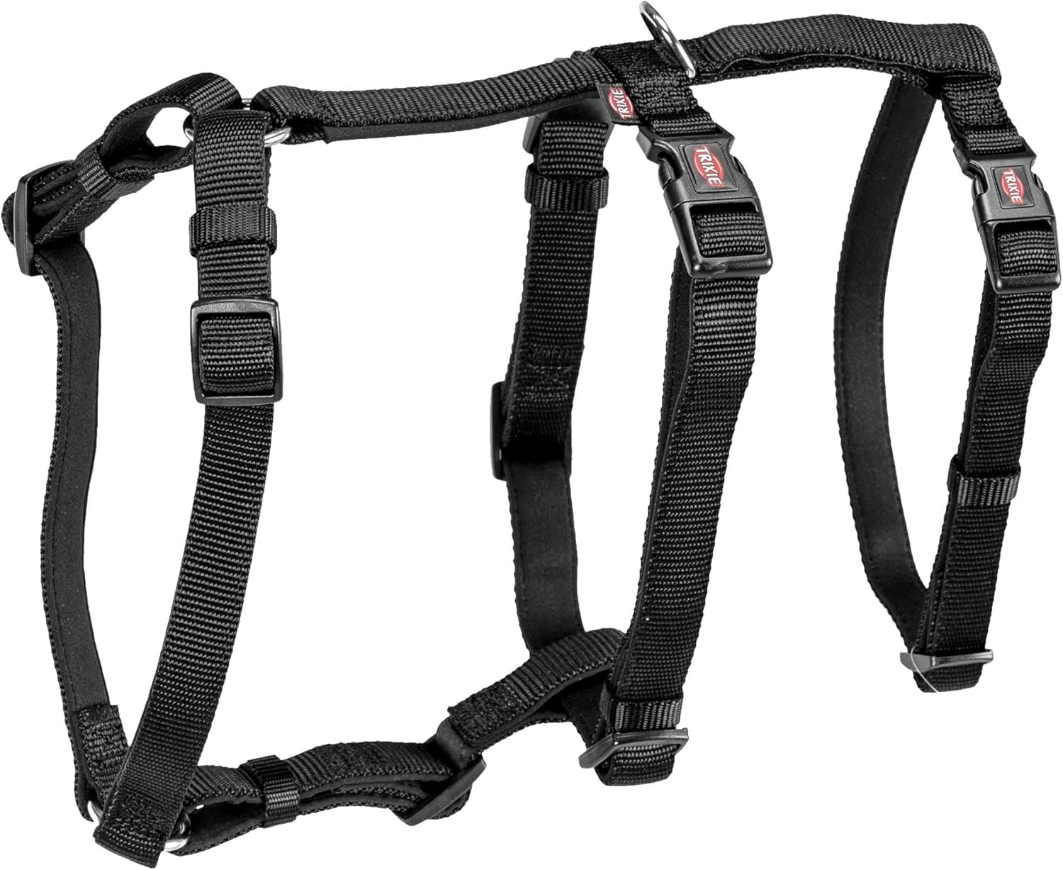 Detalle de Harnais de sécurité Trixie M-L (50-75 cm, 20 mm) – Noir