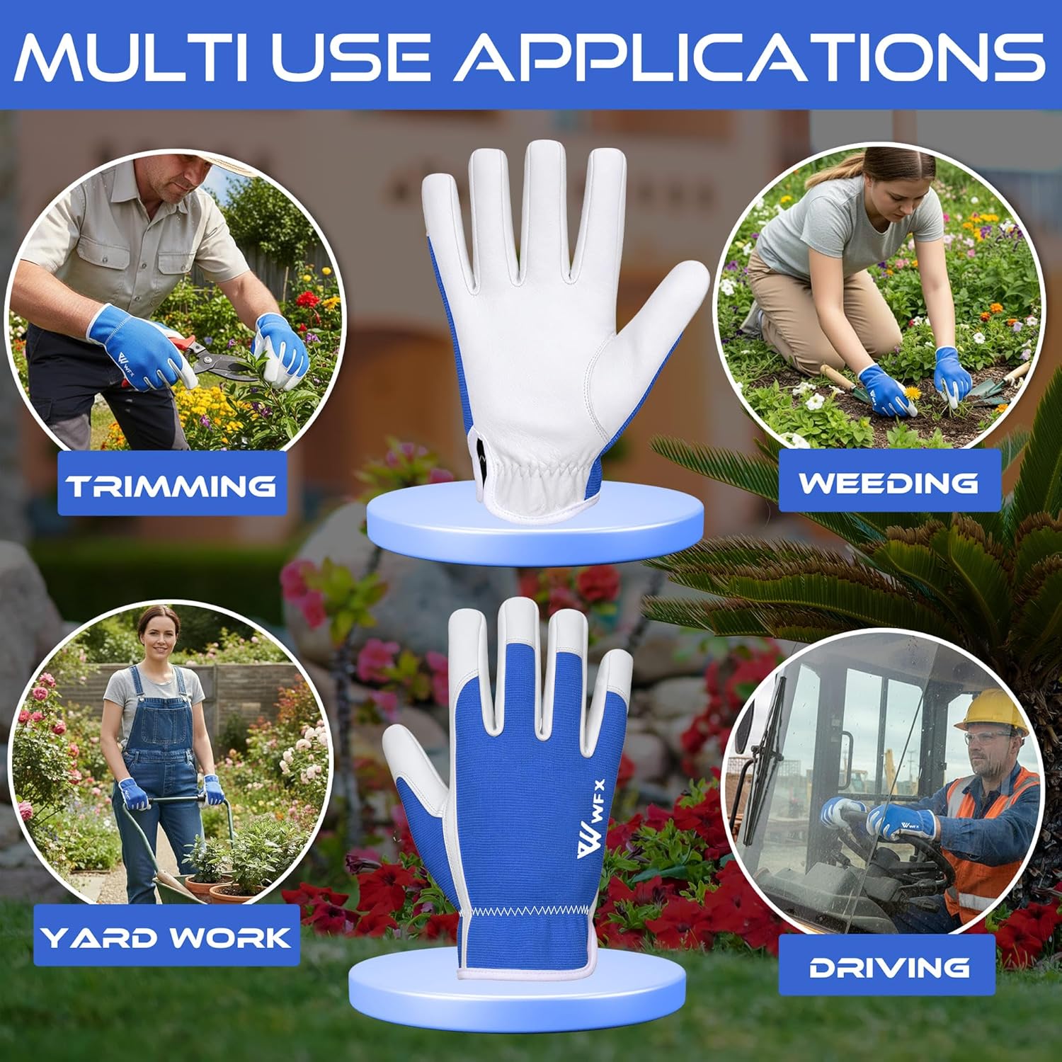 Thumbnail 4 de WFX Guantes de jardinería cuero L