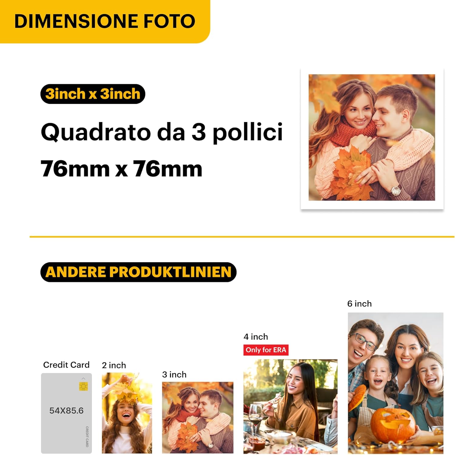 Thumbnail 4 de KODAK Mini 3 Retro (Bianco) stampante fotografica portatile per smartphone Bluetooth