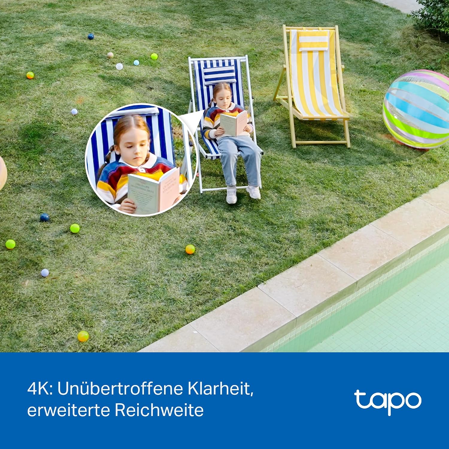 Detalle de Tapo C560WS WLAN-Überwachungskamera 4K