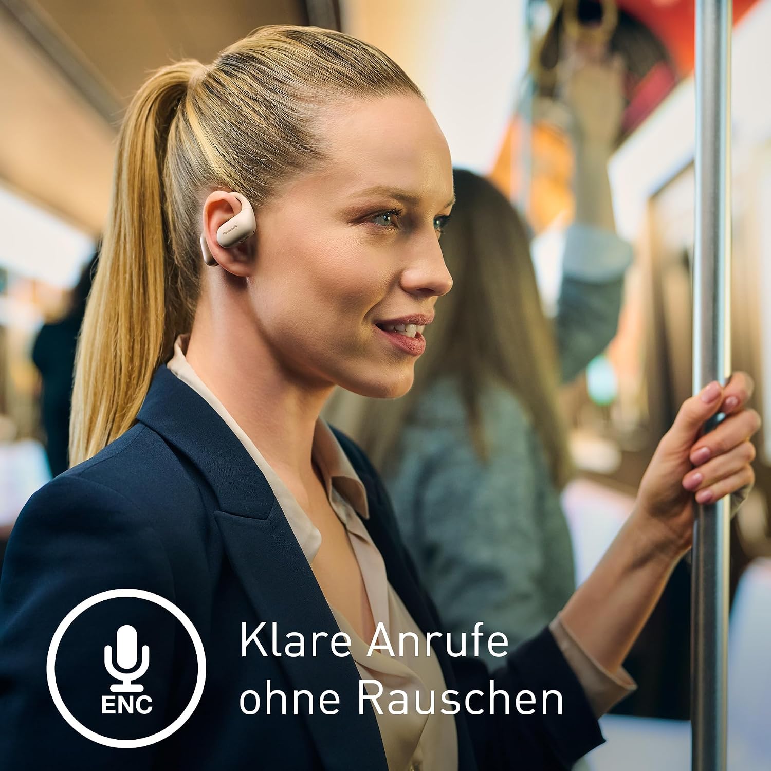 Detalle 2 de Panasonic RB‑F10DE Open‑Ear Kopfhörer, 25 Std. Wiedergabe