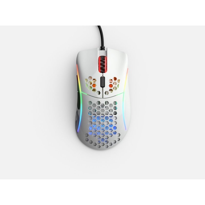Detalle de glorious-pc-gaming-race Model D- 12000 DPI blanco