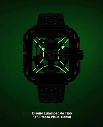 Thumbnail 4 de CIGA Design Serie X SUV: Reloj Automático Hombre, un híbrido esqueleto‑steampunk en acero 316L