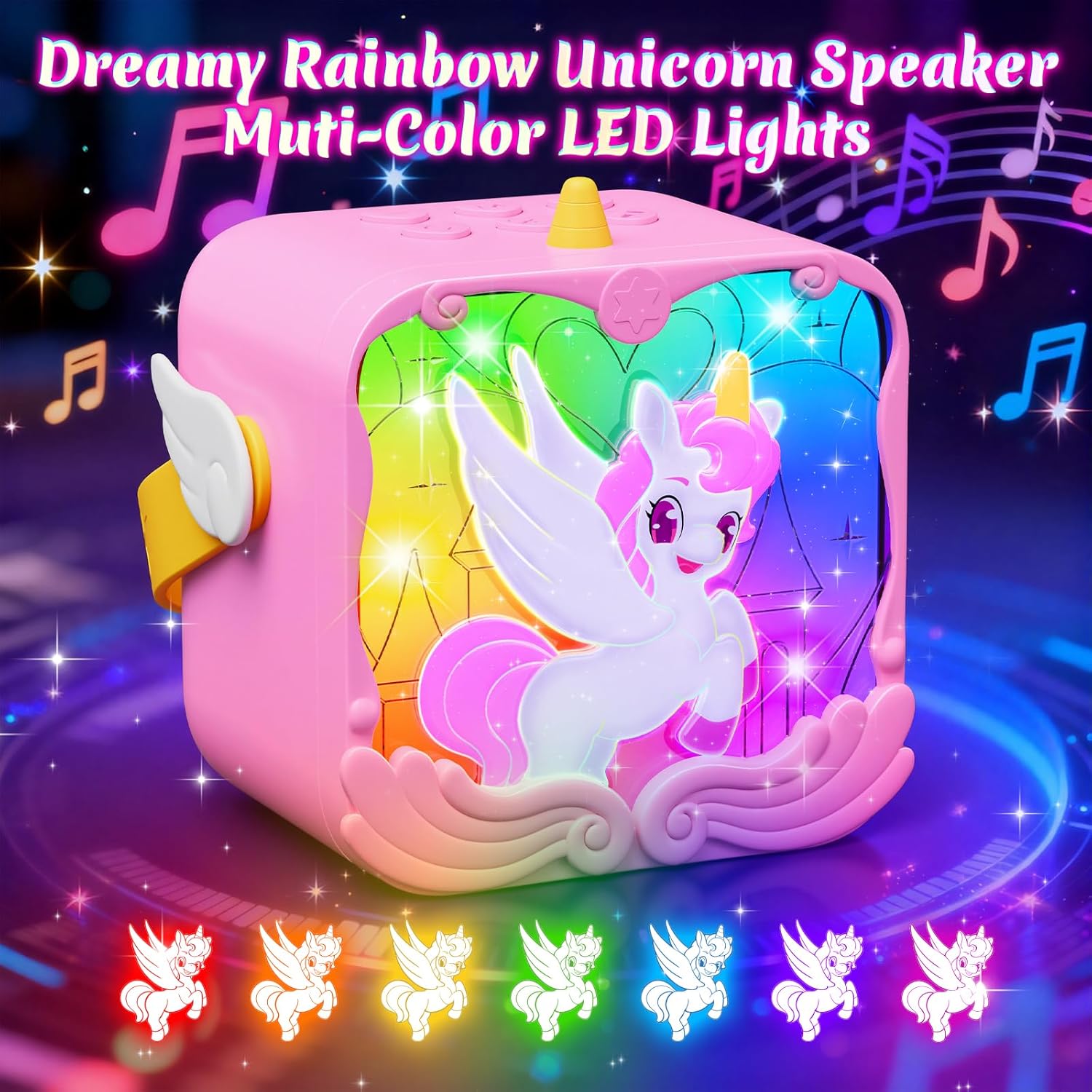 Thumbnail 2 de Unicorn Karaoke Machine for Kids 6W