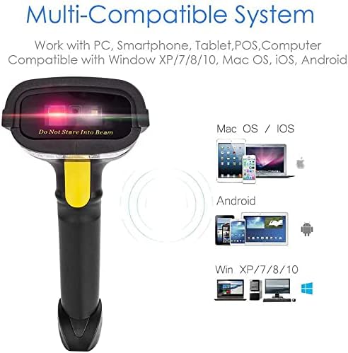 Thumbnail 2 de NETUM NT-1228BL 2D Barcode Scanner with Bluetooth, 2.4G Wireless and USB