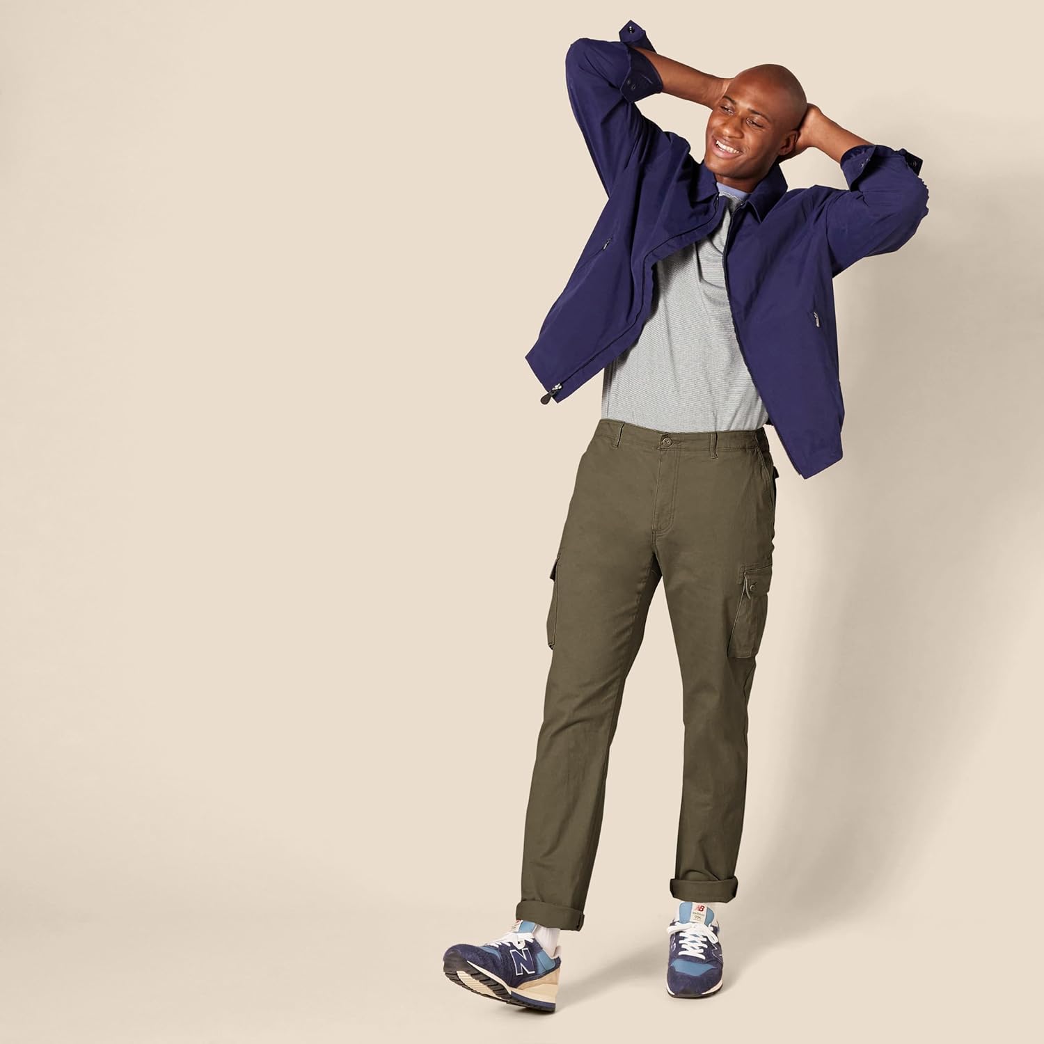 Thumbnail 6 de Amazon Essentials Herren schmal geschnittene Stretch-Cargohose (Big & Tall verfügbar)