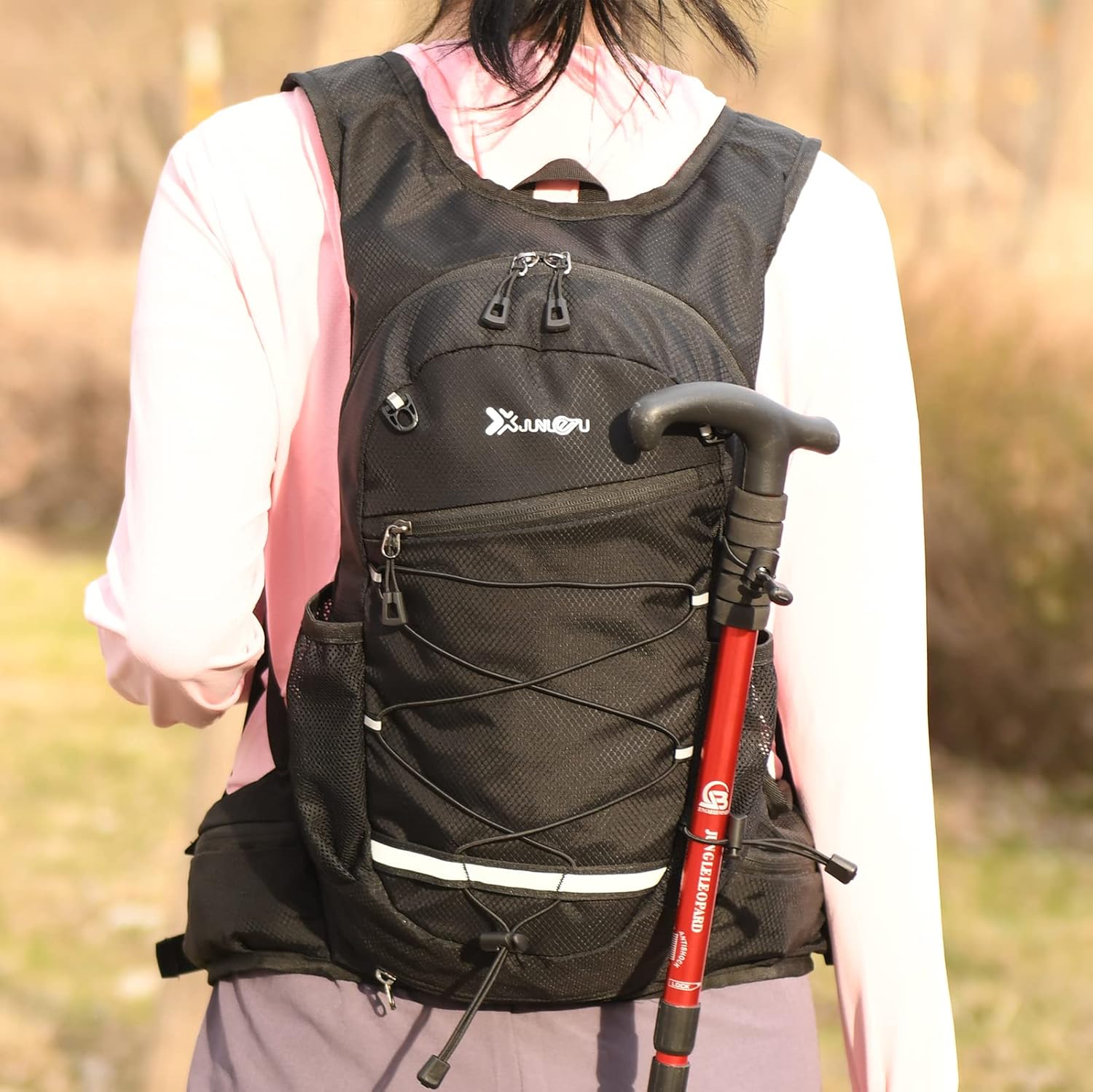 Thumbnail 5 de Fistcale Lightweight Breathable Bike Backpack 8L — Foldable Daypack for Cycling, Running and Daily Commutes