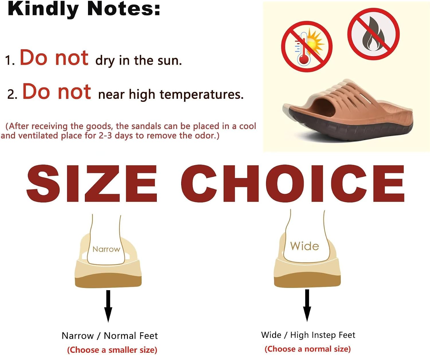 Thumbnail 5 de KuaiLu Recovery Sandals Orthotic Slides 1️⃣