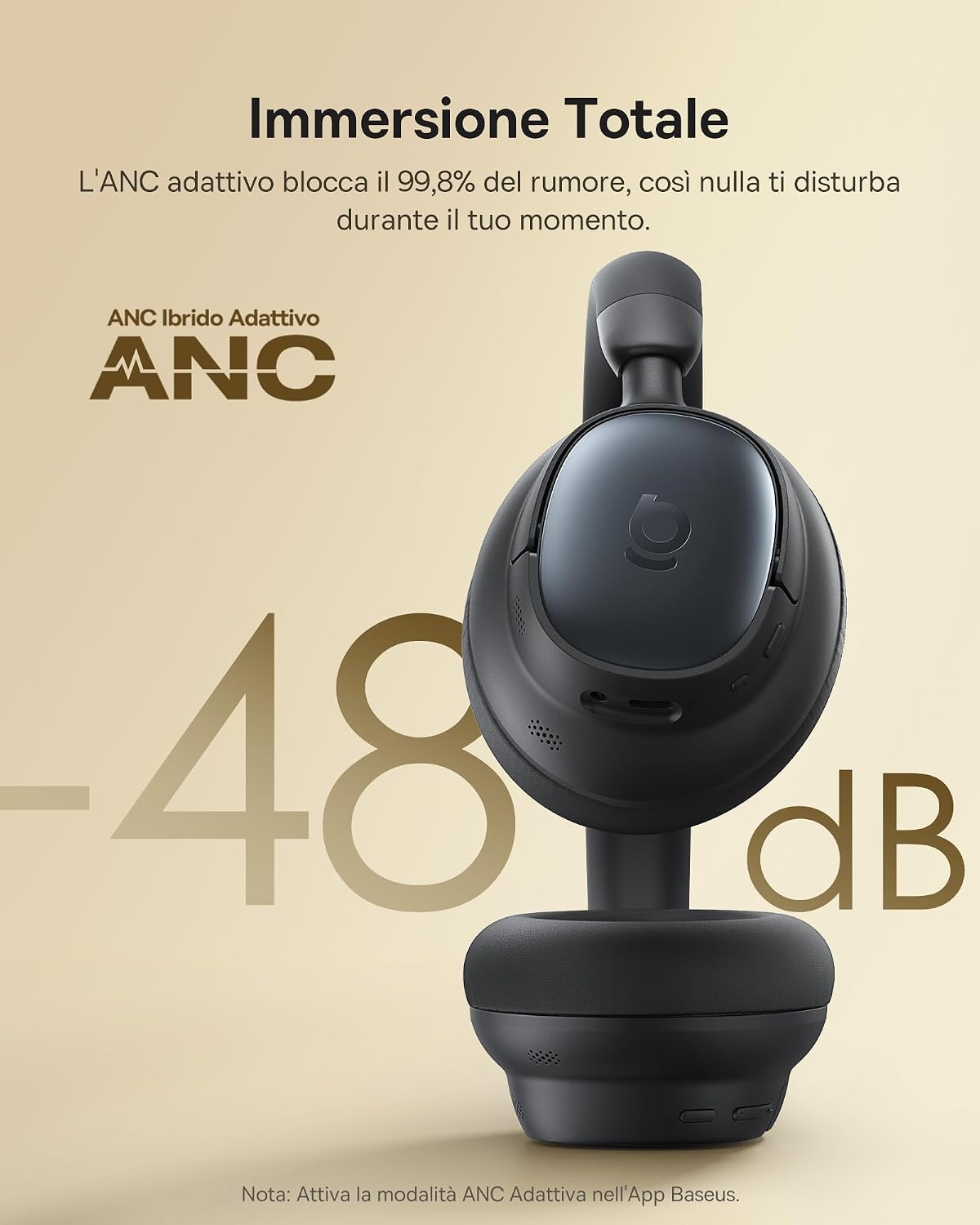 Detalle 2 de Baseus MH1 Cuffie Bluetooth 80 ore