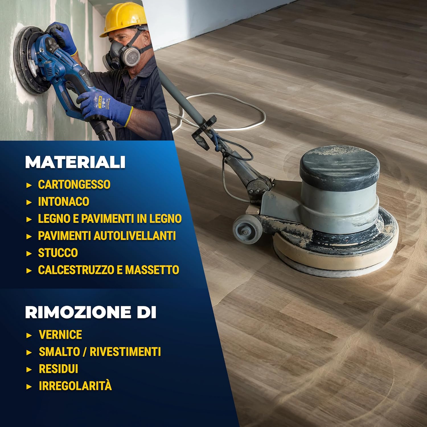 Thumbnail 5 de S&R Dischi Abrasivi 225 mm, Grana 240-10 Pezzi: finitura liscia per cartongesso e muratura