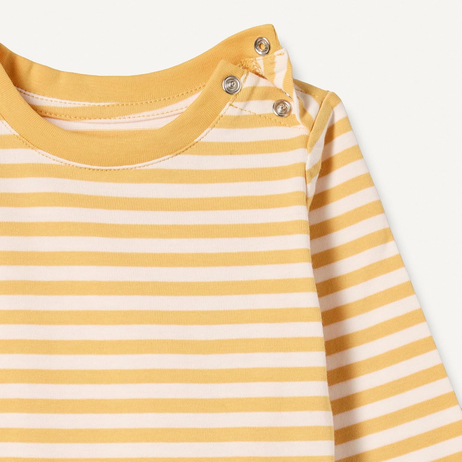 Detalle de Amazon Essentials Unisex Babies' Relaxed-Fit 100% Cotton Long-Sleeve T-Shirts