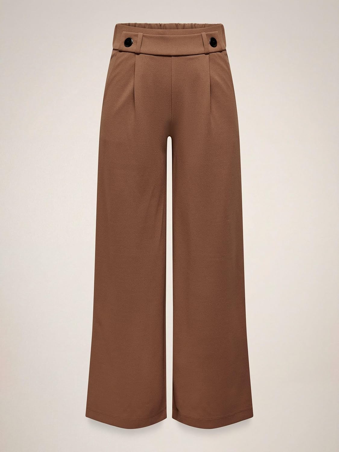 Detalle 2 de JDY GEGGO Marlene-Weitling Damenhose mit Schlupfbund und Flare-Schnitt