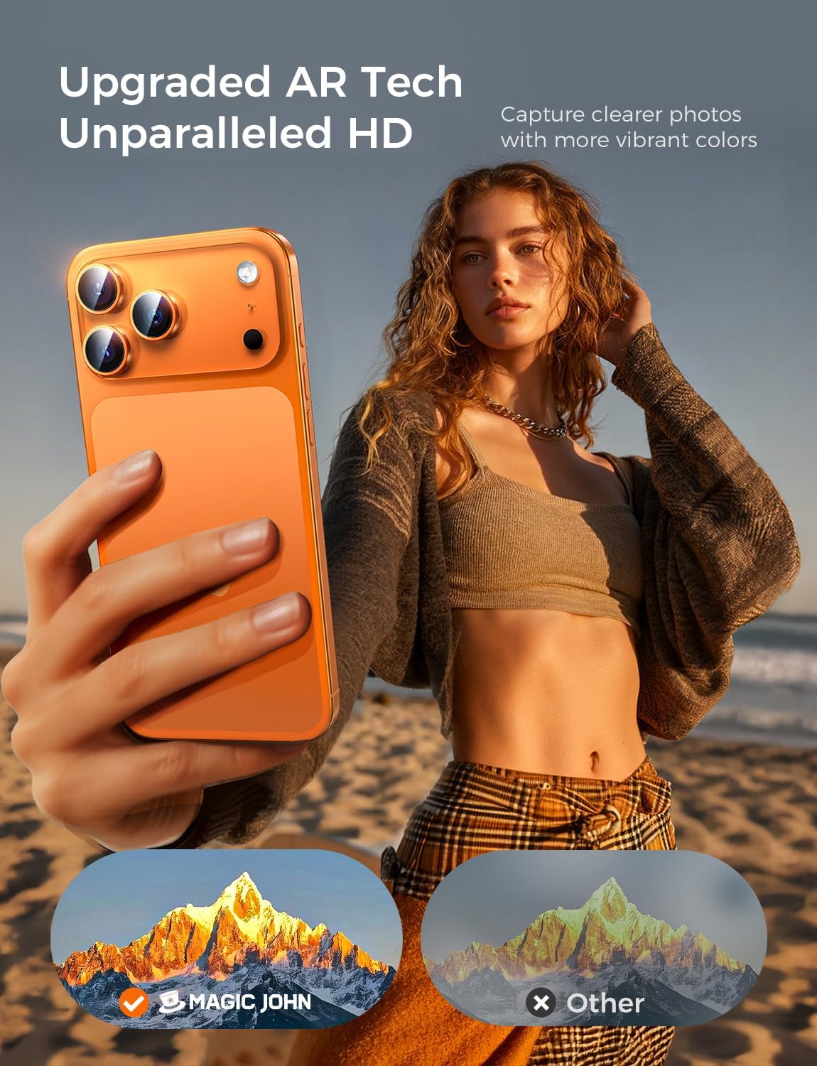 Thumbnail 3 de MAGIC JOHN iPhone 17 Pro Max Lens Protector 9H