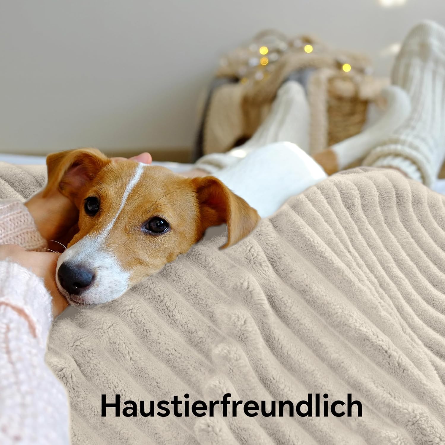 Thumbnail 3 de BEDELITE Kuscheldecke 150x200 flauschig XL Decke 🧣
