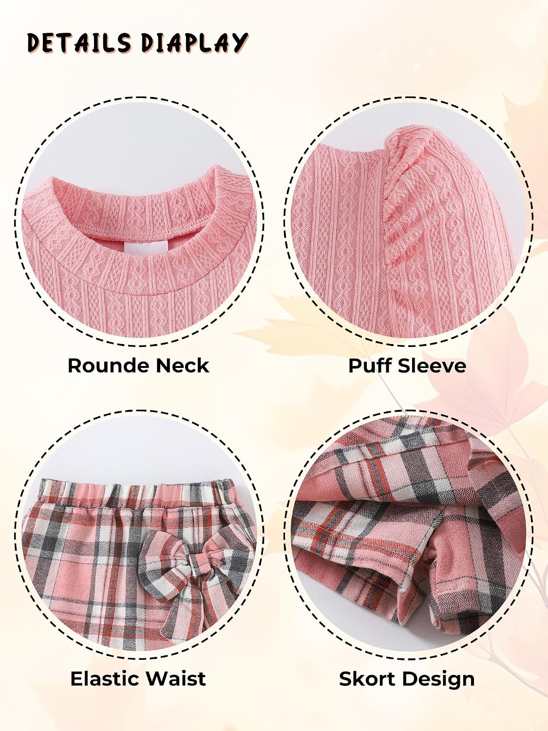 Thumbnail 5 de Toddler Girl Outfit Set, 18 Months to 6 Years