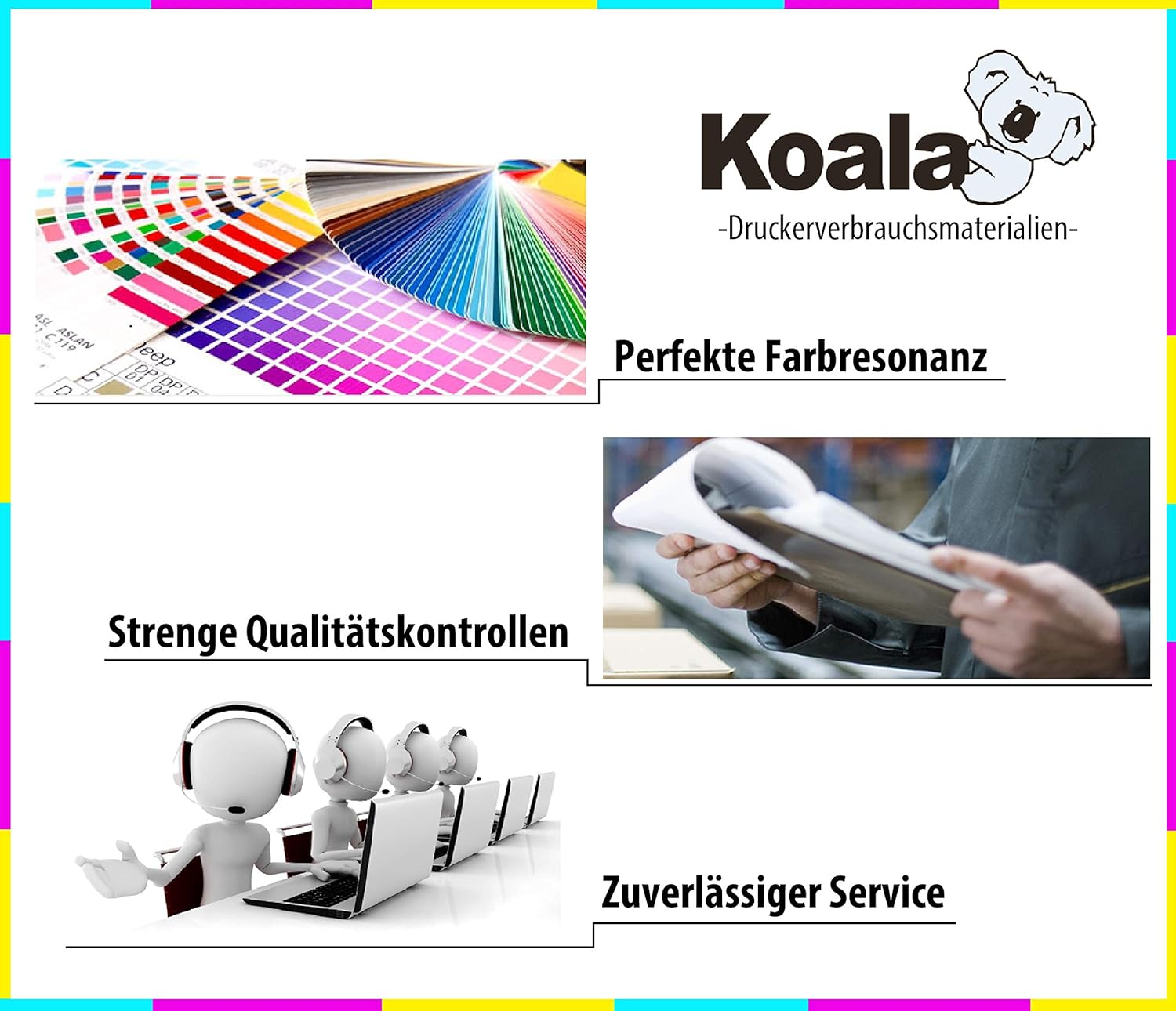 Thumbnail 5 de Koala T9451 multipack cartucce compatibili per Epson T9451–T9454 (4 pezzi) per WorkForce Pro WF-C5210 / WF-C5290 / WF-C5710 / WF-C5790