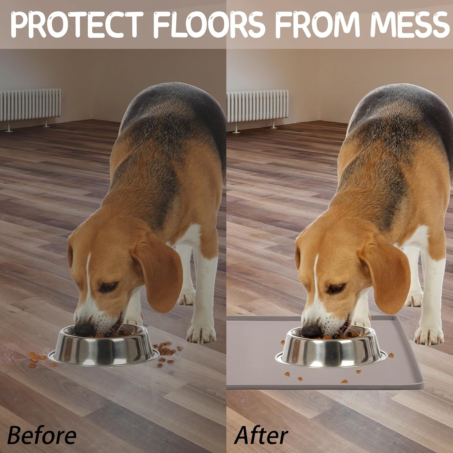 Detalle de MateeyLife Silicone Cat and Dog Food Mat