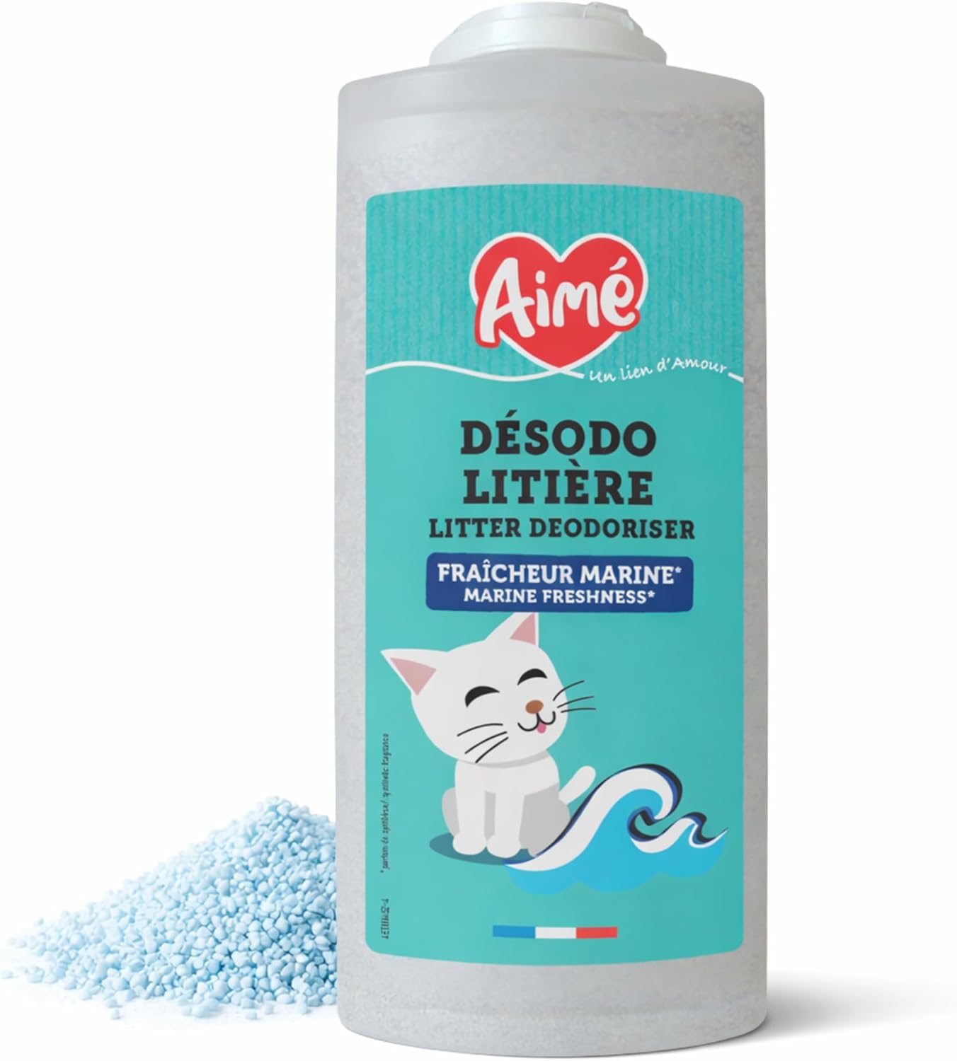 Thumbnail 1 de Aimé Deodorante Lettiera Gatto 700 ml – Tobermorite, profumo marino