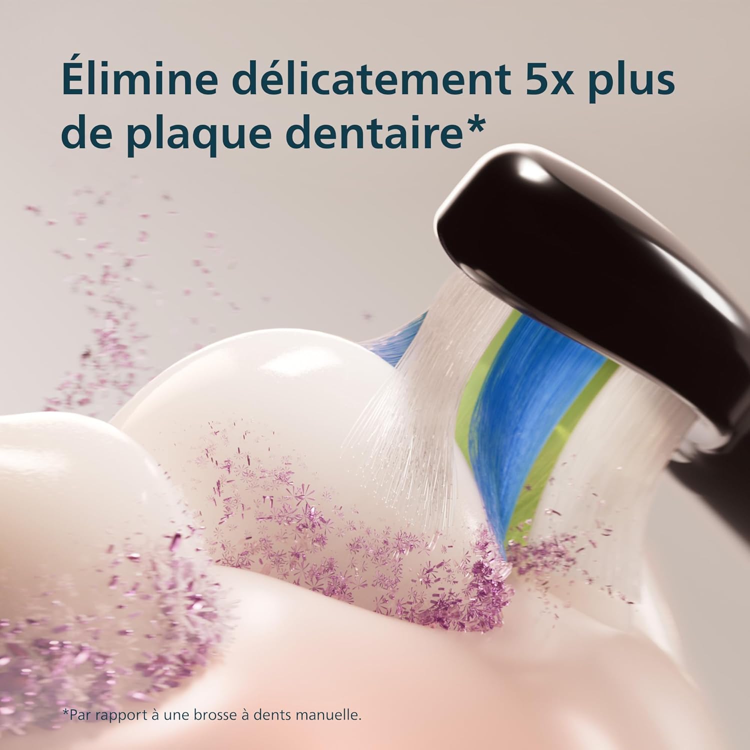 Thumbnail 2 de Philips Sonicare Série 4100 HX4046/52 — brosse à dents électrique avec capteur de pression et 4 réglages