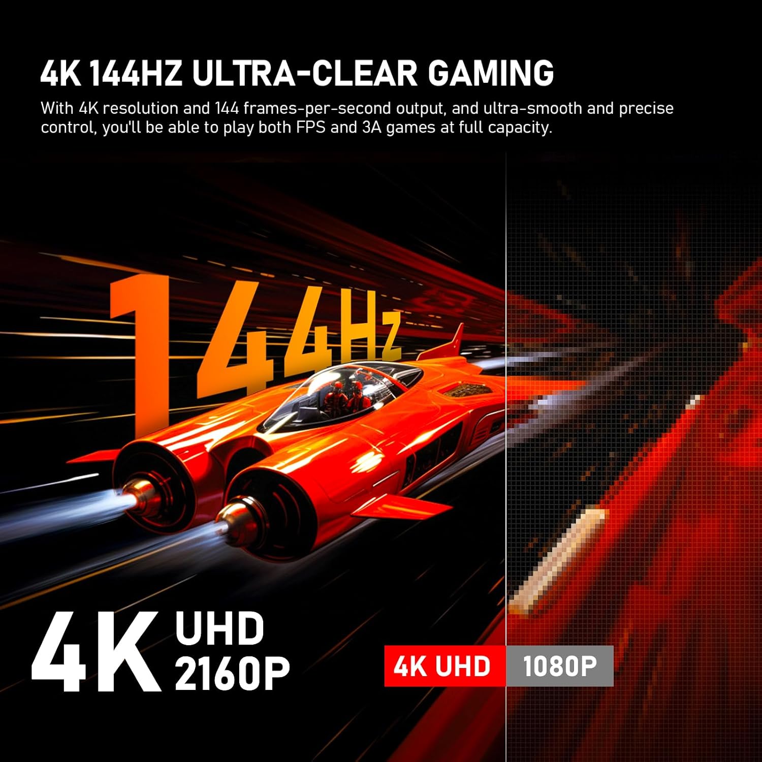 Thumbnail 1 de Gawfolk 32-inch 4K 144Hz Gaming Monitor