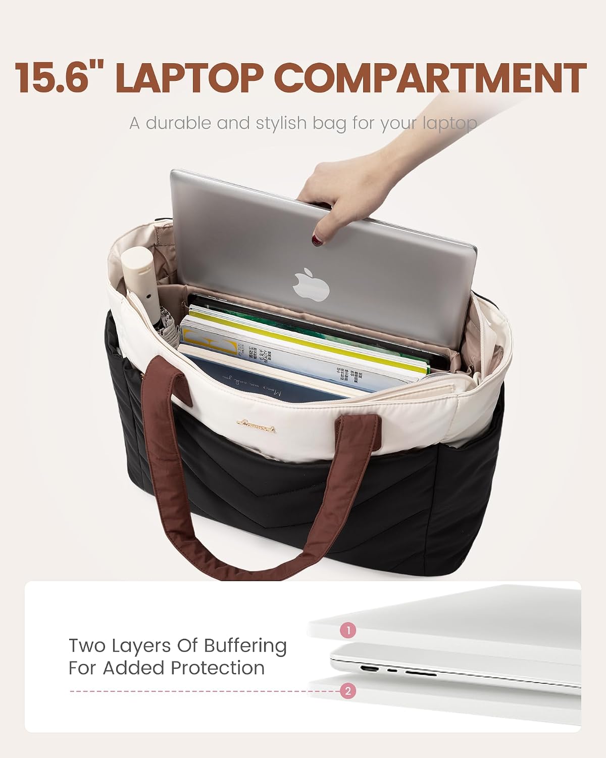Detalle de LOVEVOOK Lightweight Tote Bag, 0.45 kg