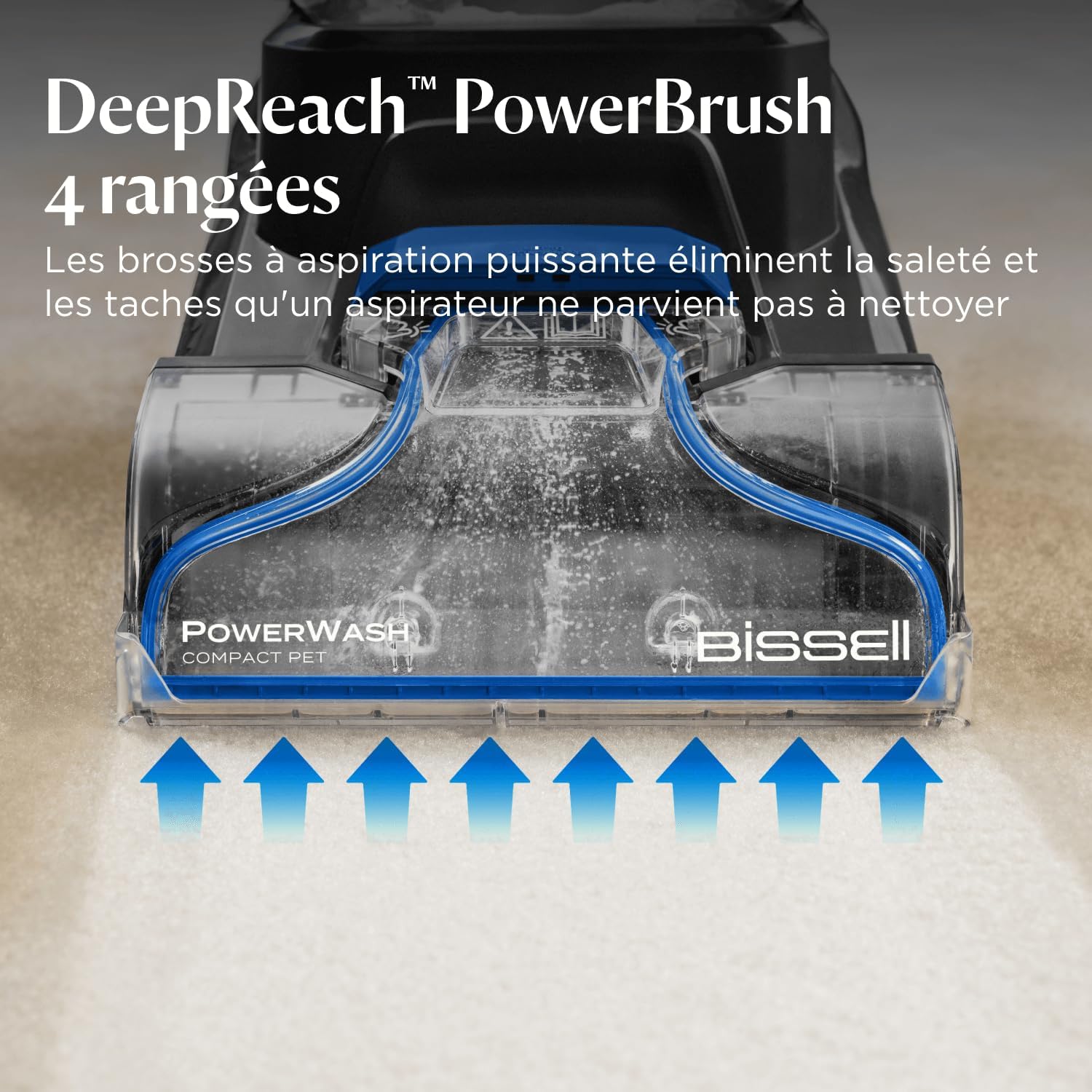 Thumbnail 6 de BISSELL PowerWash Compact Pet 4058N, shampouineuse pour taches et odeurs d’animaux (600W)