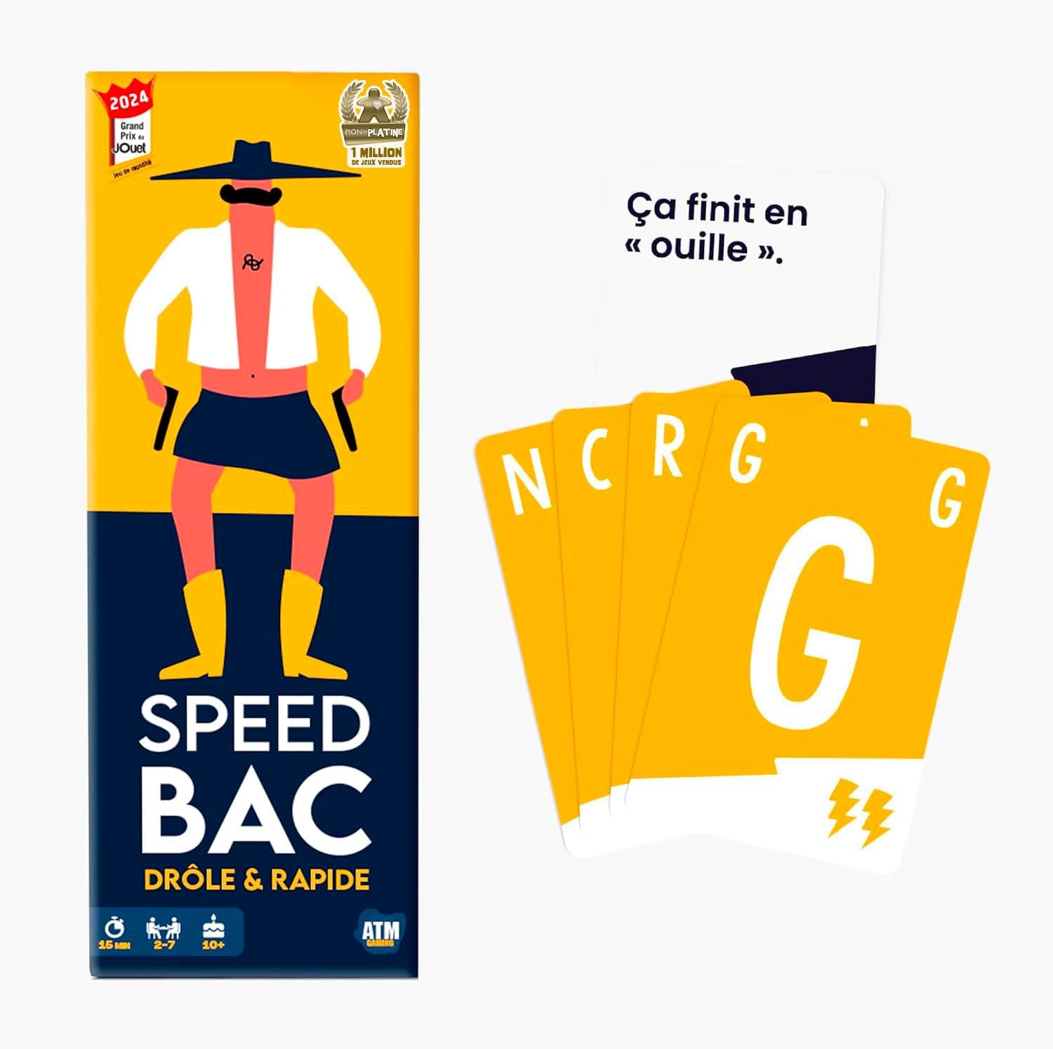 Thumbnail 5 de ATM Gaming Speedbac – Jeu de société “Famille & Amis” pour mettre l’ambiance, 2 à 7 joueurs