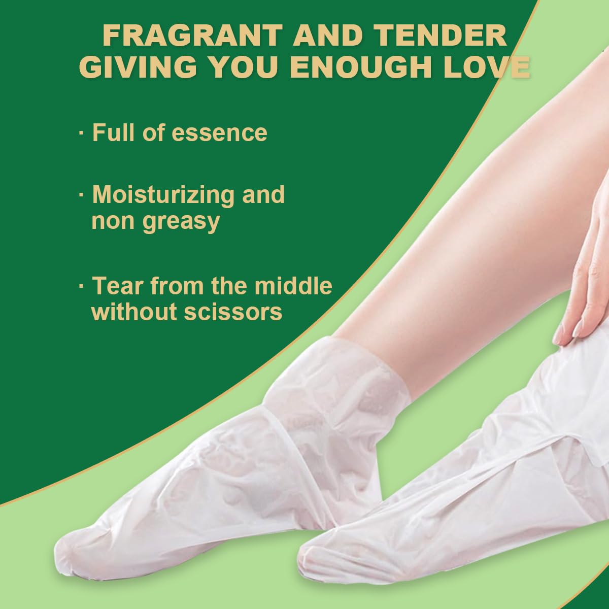 Detalle 1 de SULADEC Moisturizing Foot Mask 5 Pairs