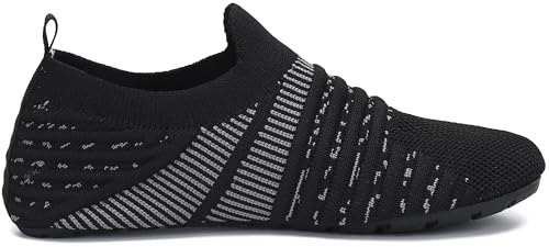 Detalle de SAGUARO Hausschuhe Kinder Jungen Hüttenschuhe & Badeschuhe - Schwarz, Gr. 32/33 (EU) – rutschfest & atmungsaktiv