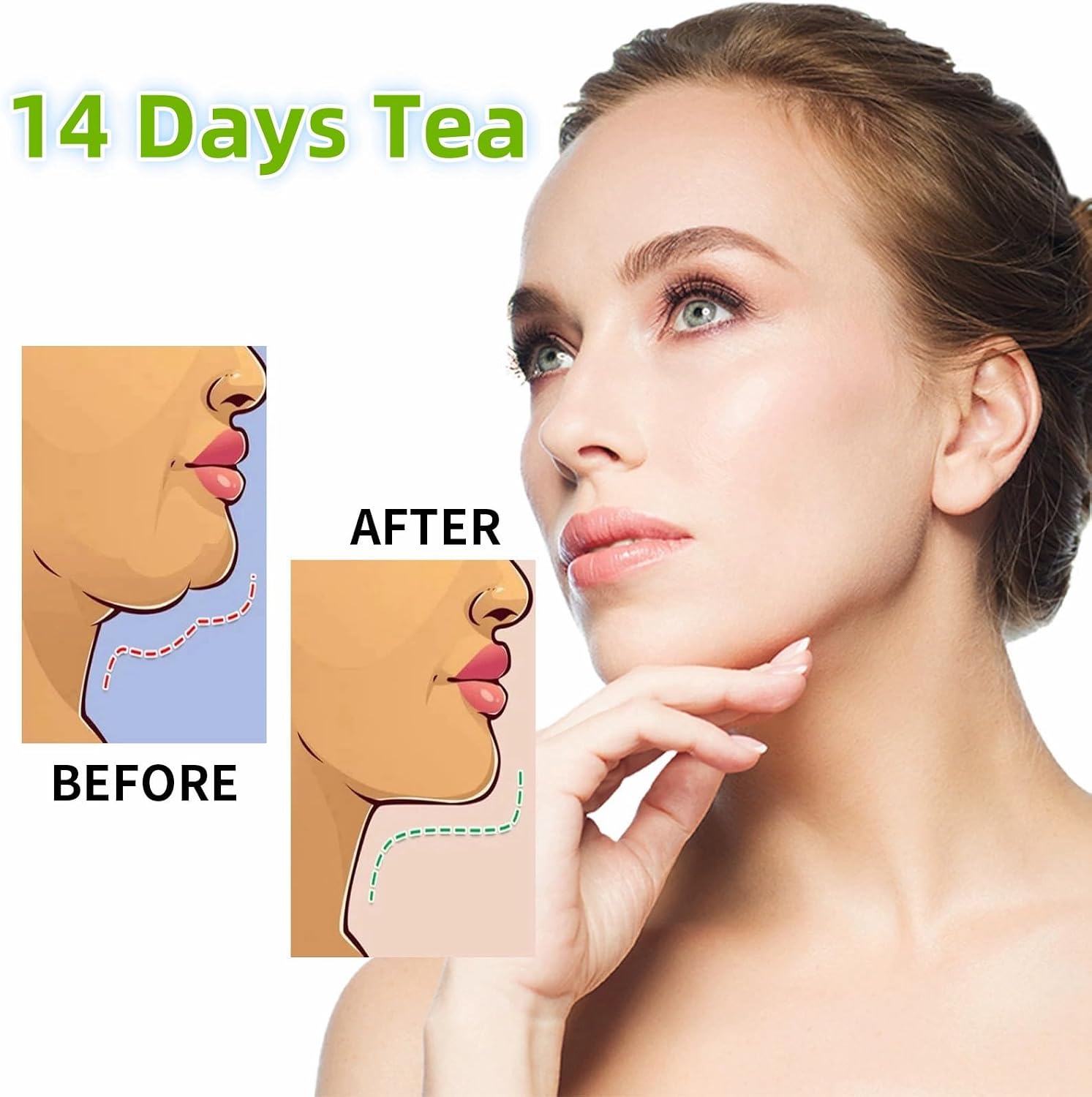 Detalle 2 de 14Pcs Slimming Tea 14-Day Plan for Women 🍵