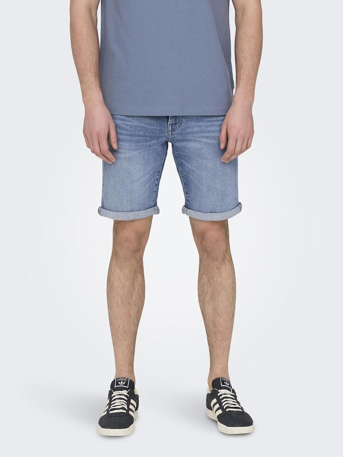 Detalle de Herren O&S Denim Capri Shorts 3/4 Bermuda – Sommerjeans von ONSPLY
