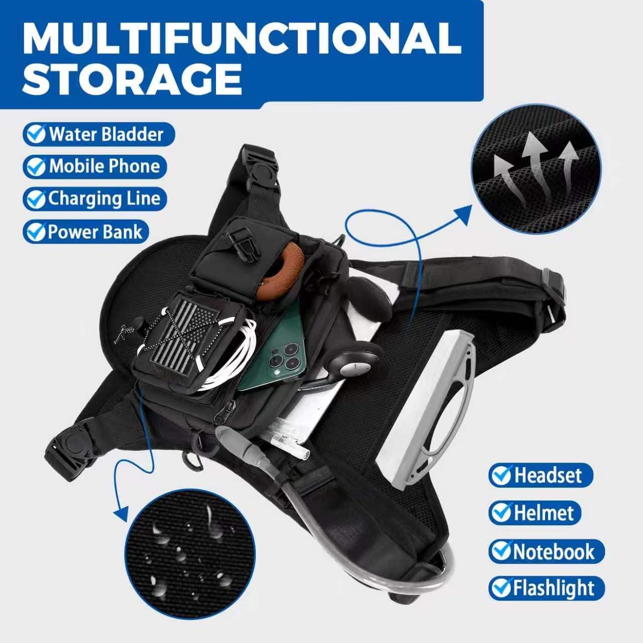Thumbnail 4 de Criuage USA Running Hydration Vest 2.0L