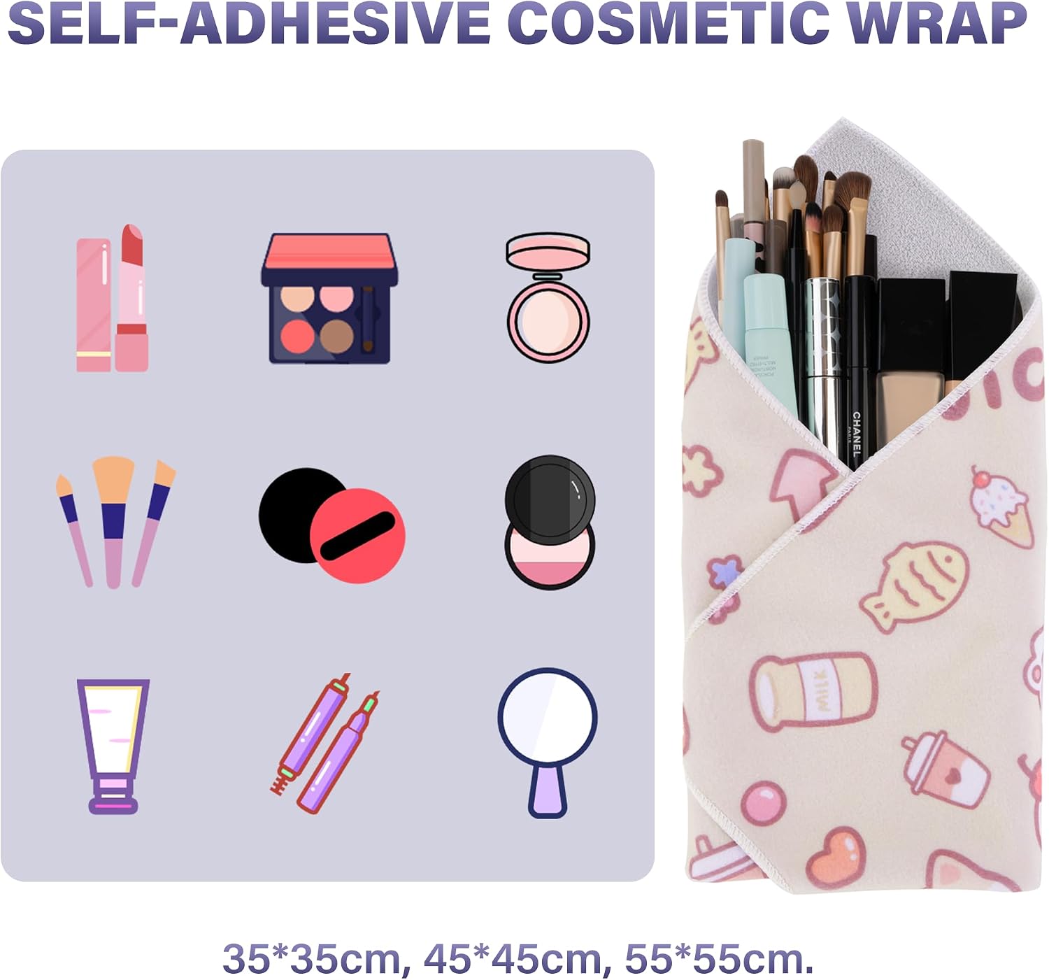 Detalle 2 de Walking Way Lens Protective Wrap: Self-Adhesive Pouch for Cameras and Accessories