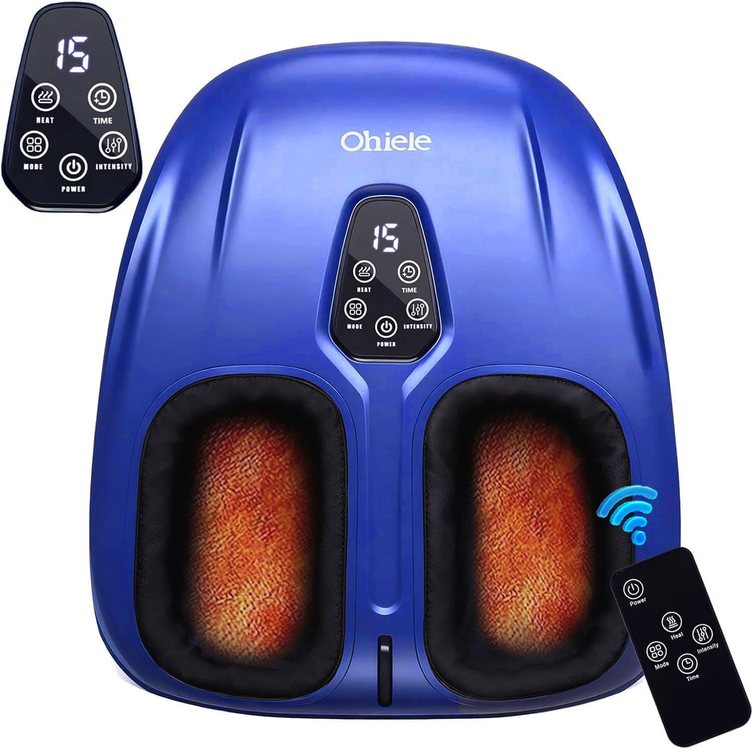 Detalle de Ohiele Foot Massager with Heat and Shiatsu (Remote)