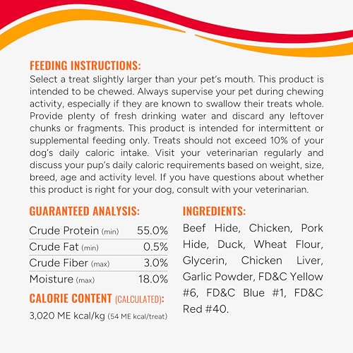 Detalle de Good 'n' Fun Kabobs Long-Lasting Dog Treat Made With Real Protein, 24 oz