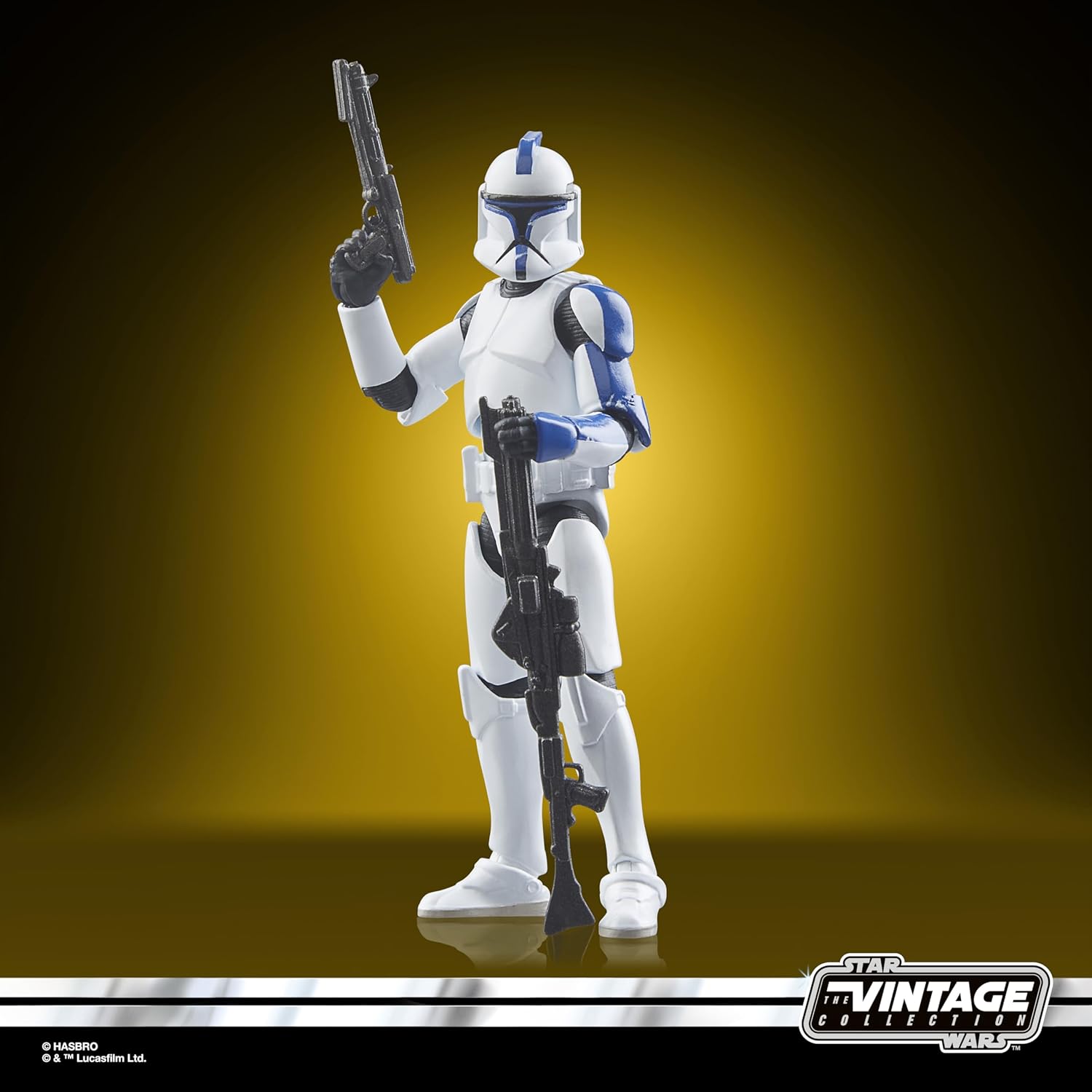 Thumbnail 7 de Star Wars Vintage: Figura Clone Trooper Lieutenant (Teth) 🌟